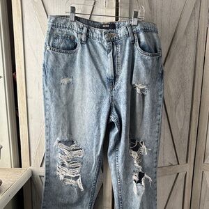 Aero Distressed Blue Jeans